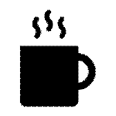 Kaffee mit einfarbiger Fllung